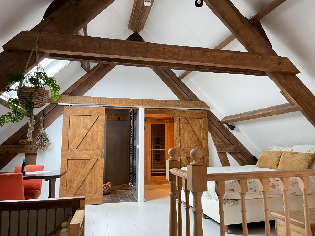 B&B Droom In De Polder -De Salon- Luxe Appartement Met Prive-Sauna Arnemuiden Exterior foto